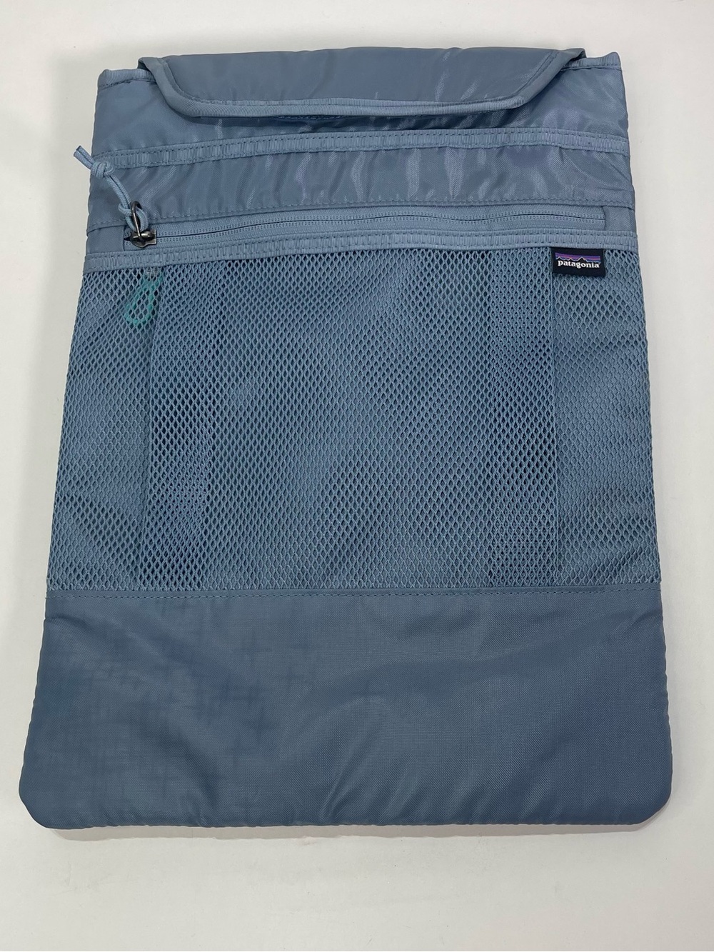 Patagonia Refugio Padded Laptop Tablet Sleeve 15" x11" Teal W/ Mesh School
